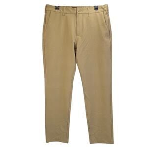Abercrombie & Fitch Mens Khaki L Skinny Taper Stretch Preppy/Office Wear Pants